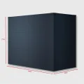 Metzler Hochbeet für den Garten oder Balkon – Stahl in Anthrazit | Witterungsbeständiges Metall-Gartenbeet, Pflanzenbeet, Blumenhochbeet | 100 x 50 x 77 cm - Thumbnail 6