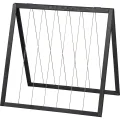 dobar® Hochbeet Kubus 2.0 inkl. Pflanzfolie und Ablage - Hochbeet für Garten aus Holz - 78 x 58 x 78 cm - Braun - Thumbnail 7