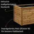 Hochbeet Holz Made in Europe, Hochwertige Hochbeete für Garten Holz, Hochbeete-kit, Hochbeet XXL Groß - Thumbnail 4