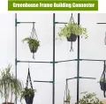8 Stück Steckverbinder Rohrverbinder, Eckverbinder für Gartenrahmen, 3 Wege Pflanzenpfahl Verbinder, Gewächshaus Zubehör Rohrverbindung Pflanzenpfähle Käfige Stützen Verbinder für Gewächshaus Garten - Thumbnail 6