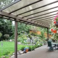 Polycarbonatplatten Doppelstegplatten 4mm, 14pcs Dachplatten 10,25 m² Hohlkammerplatten UV-beständig für Gewächshaus Garten Treibhaus, Transparent - Thumbnail 8