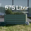 blumfeldt High Grow Straight Hochbeet, Ergonomisches 575-l-Gartenbeet aus Rostfreiem Galvalume-Stahl für Gemüse und Kräuter – Rückenschonendes Design, Einfache Montage, Frostsicher und Kompakt - Thumbnail 5