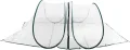 XL Frühbeet 250 x 110 x 70 cm Pop Up Gewächshaus Frühbeetkasten Tomatenhaus Treibhaus - Thumbnail 4
