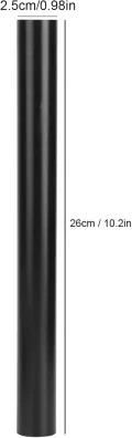 Gewächshaus Regenwasser Dachrinne, Gewächshaus Wasser Butt Down Pipe Butt Down Pipe Kit Drainage Downpipe Langlebiges Zubehör, 10,2 Zoll Schwarz - Thumbnail 4