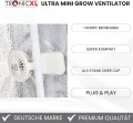 2 Stück Mini USB Ventilator Grow mit Clip Klipp Klemme Klemmventilator I Clipventilator für Zimmergewächshaus Gewächshaus klein Growbox - Thumbnail 4
