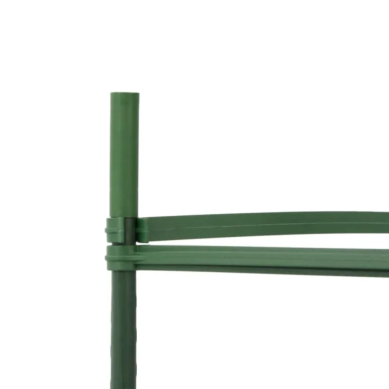 vidaXL Tomatenkäfig 2 STK., Rankhilfe für Tomaten Kletterpflanzen, Pflanzenkäfig für Garten Gewächshaus, Pflanzenstütze Pflanzenhalter, Stahl PP – Bild 9