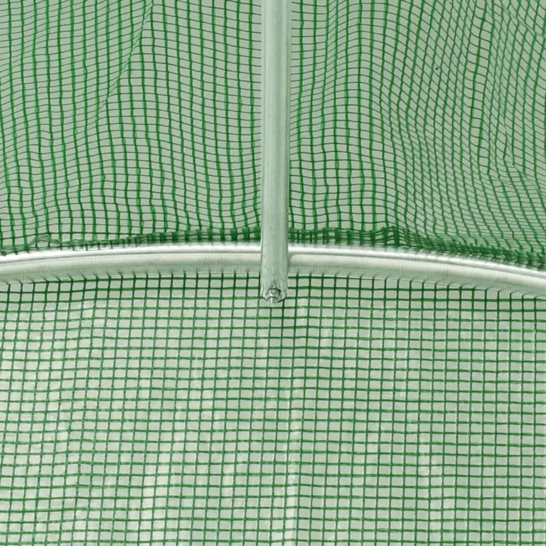 Gewächshaus 13,5m² 450x300x200 cm Bio Green üBerwinterungszelt Deko-GewäChshaus – Bild 8