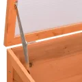 Homgoday Holz Gewächshaus 180x57x62 cm mit PC-Platten, für Kräuter und Setzlinge schützen Model170648 - Thumbnail 5