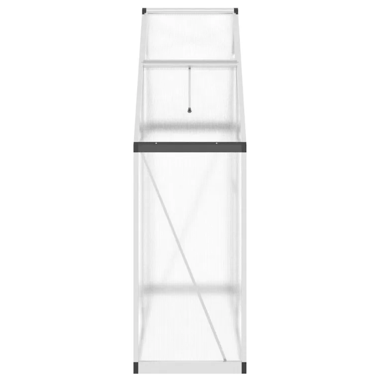 Rantry Aluminium-Gewächshaus, 1,95mH, Silber/Transparent, 0,98m², Montage erforderlich Model4005816 – Bild 4