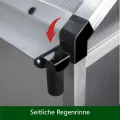 Gewächshaus Aluminium mit 242 x 178cm Fundament 4mm Platten gartengewächshäuser groß Treibhaus Winterfest Frühbeet Aufzucht 6,85m³ - Thumbnail 7