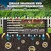 Amopatio Hochbeet Metall 2er-Set, Pflanzbeet Hochbeete für Garten, 180x90x60 cm, Hochbeete-kit 970 L für Gemüse Blumen Sukkulenten Kräuter, Blumenbeet & Pflanzentrog, Verzinkter Stahl, Schwarz - Thumbnail 3