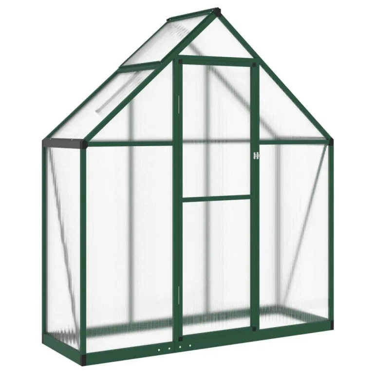 Rantry Gewächshaus für den Garten, Gestell Gewächshaus mit grünem Boden 169 x 58 x 195 cm aus Aluminium, Gewächshaus für den Garten, Gewächshaus für Pflanzen – Bild 2