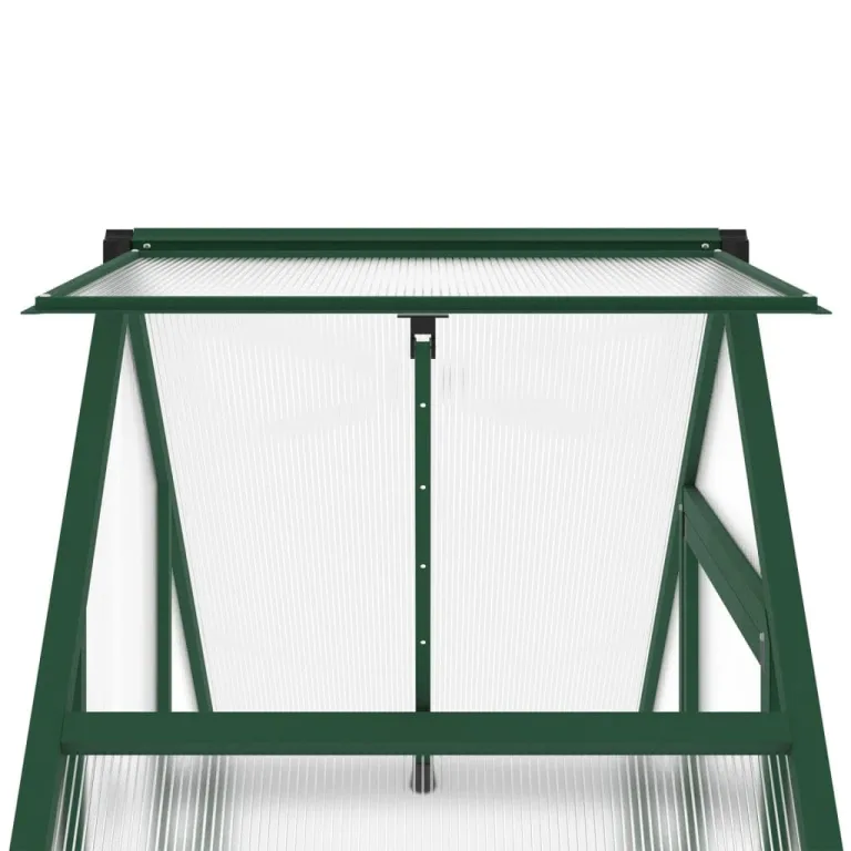 Rantry Gewächshaus für den Garten, Gestell Gewächshaus mit grünem Boden 169 x 58 x 195 cm aus Aluminium, Gewächshaus für den Garten, Gewächshaus für Pflanzen – Bild 9
