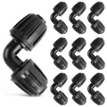 Bewässerungsarmaturen Kit für 1/2" Tropfschläuche für 13/16mm Bewässerungsschläuche 22Stk Gartenbewässerung Barbed Anschluss Bewässerungssystem Micro Drip Verbinder - Thumbnail 9