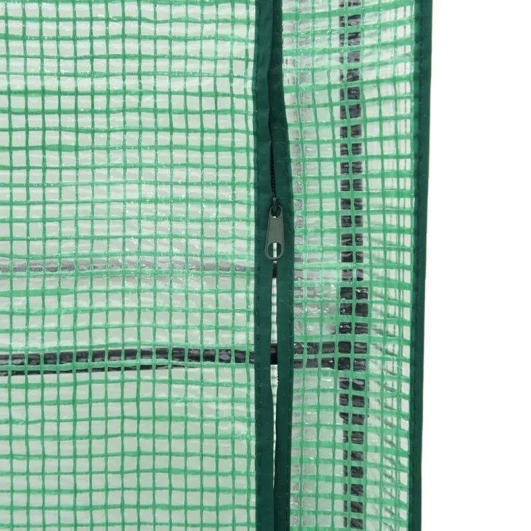 vidaXL Hochbeet, Pflanzkasten mit Gewächshaus-Aufsatz, Frühbeet für Balkon Garten Terrasse, Gemüsebeet Blumenbeet Pflanzbeet, Rattan-Optik – Bild 5