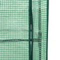 Hochbeet mit Gewächshaus-Aufsatz Frühbeet für Garten Pflanzkasten mit Gewächshaus Kräuterbeet Blumenbeet Pflanzenbeet Blumenkasten Gartenbeet Gemüsebeet Dunkelgrau 120x40x140 cm PP - Thumbnail 8