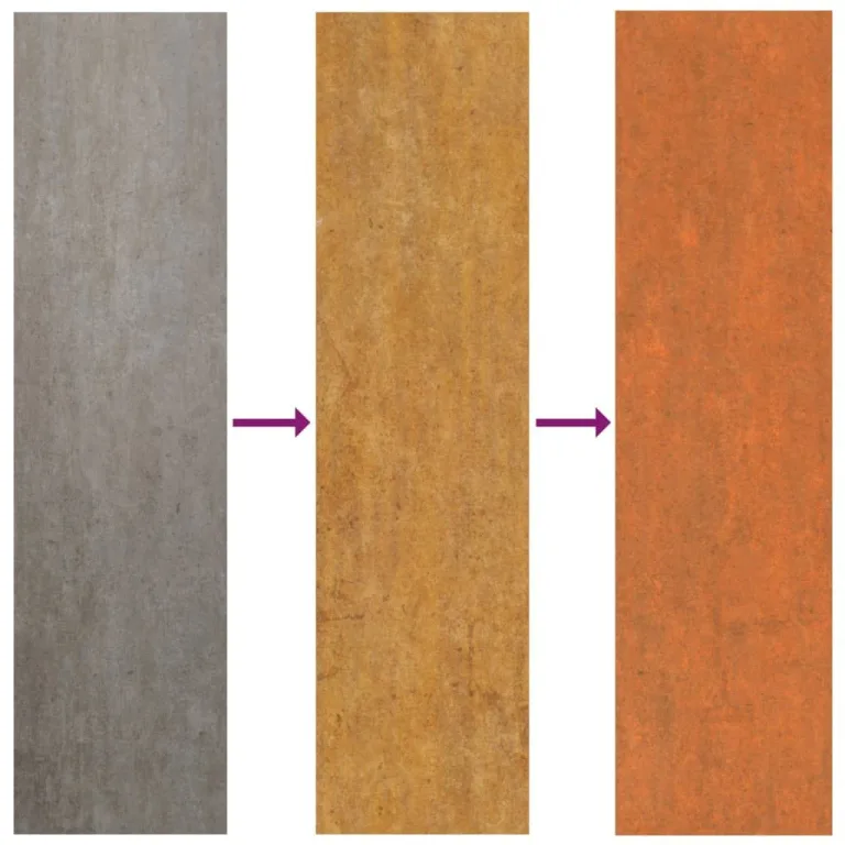 Myheimly Hochbeet, Hochbeet für Garten Balkon Terrasse, Kräuterhochbeet zum Selber Bauen, Gemüsebeet Pflanzkübel aus Metall, Grau Cortenstahl 400 x 80 x 45 cm – Bild 6