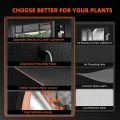 Spider Farmer 2025 Pflanzenständer Grow Lampe Kit, 4 Etagen Pflanze Regal mit 6 Stück 30cm Vollspektrum LED Lights und GrowZelt für Seed Starting Pflanzen Wachstum 40x30x120CM - Thumbnail 4