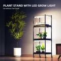 Spider Farmer 2025 Pflanzenständer Grow Lampe Kit, 4 Etagen Pflanze Regal mit 6 Stück 30cm Vollspektrum LED Lights und GrowZelt für Seed Starting Pflanzen Wachstum 40x30x120CM - Thumbnail 3