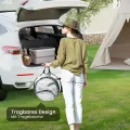 WOLTU Pop-up Mini-Gewächshaus, aus wasserdichtem PVC-Material, Feuchtigkeit im Sommer und Wärme im Winter aufrechterhalten, innen und außen verwendbar, 70 x 70 x 80 cm, transparent - Thumbnail 6
