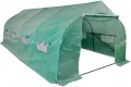 Gewächshaus 170x80x200 cm - Stahlrahmen PVC Frostschutz Pflanzen Winterschutz Gemüsehaus Treibhaus Winterfest Gerätehaus Tomatenhaus Winterschutzzelt - Thumbnail 10