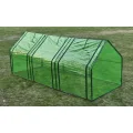 Puraday Gewächshaus Begehbar & Mobil 6x3x2 m - Stahlrahmen 18 m² Frostschutz Pflanzen Winterschutz Gemüsehaus Treibhaus Winterfest Gerätehaus Tomaten 8 Fenster - Thumbnail 7