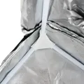 Growzelt für Pflanzen, Grow Box für Homegrow, Indoor Anbauzelt, Grow Tent mit Lichtdicht, Gewächshaus, schwarz, Pflanzzelt 60x60x160cm - Thumbnail 7