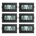 Digital Thermometer Innen Hygrometer Mini Hygrometer Thermometer Innen Reptilien Digitaler Hygrometer, für Büro, Küche, LCD-Thermometer Inkubator, Thermometer Gewächshaus (6) - Thumbnail 1
