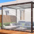 Transparente Plane - mit öSen Abdeckplane Wasserdicht 2.5X2m Durchsichtige Tarp GewäChshaus MöBel Staubdicht wasserdichte Gartenplane Gewebeplane Wetterfeste FüR Schutz Vor Witterung - Thumbnail 9