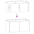 vidaXL Pflanzkübel Anthrazit 80x40x40 cm Kaltgewalzter Stahl, Pflanzschale, Garten-Garten-Pflanzkübel, Outdoor-Pflanzgefäß, Hochbeet, Pflanzgefäß - Thumbnail 6