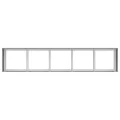 vidaXL Pflanzkübel 200x40x40 cm Verzinkter Stahl, Pflanzschale, Garten-Garten-Pflanzkübel, Outdoor-Pflanzgefäß, Hochbeet, Pflanzgefäß, Blumenkasten - Thumbnail 9