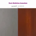 vidaXL Pflanzkübel Rostig 40x80x40 cm Wetterfester Stahl, Pflanzschale, Garten-Garten-Pflanzkübel, Outdoor-Pflanzgefäß, Hochbeet, Pflanzgefäß - Thumbnail 4