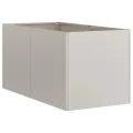 vidaXL Pflanzkübel Rostig 40x80x40 cm Wetterfester Stahl, Pflanzschale, Garten-Garten-Pflanzkübel, Outdoor-Pflanzgefäß, Hochbeet, Pflanzgefäß - Thumbnail 9