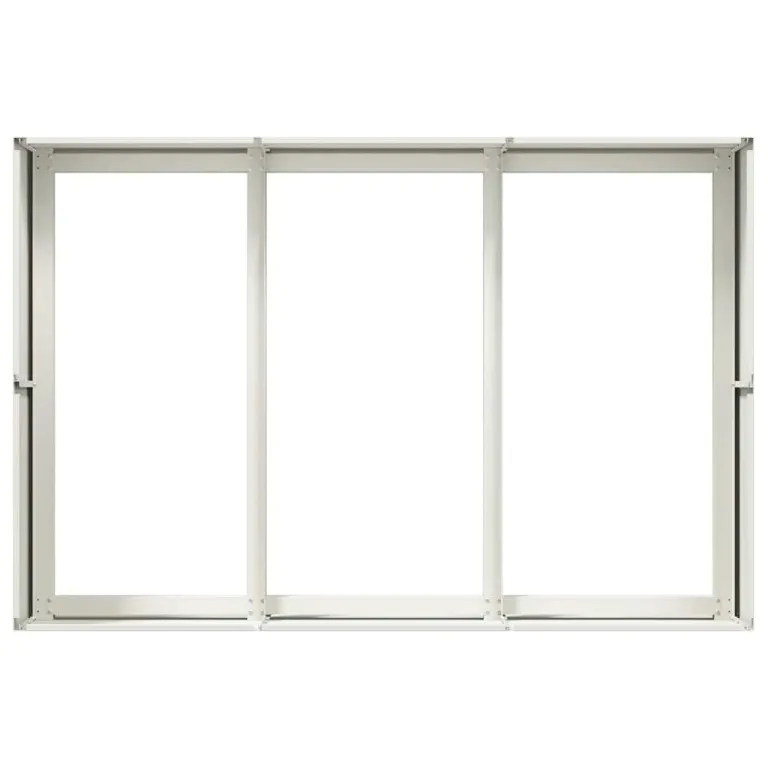 vidaXL Pflanzkübel Weiß 120x80x40 cm Stahl, Pflanzschale, Garten-Garten-Pflanzkübel, Outdoor-Pflanzgefäß, Hochbeet, Pflanzgefäß, Blumenkasten – Bild 5