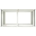 vidaXL Pflanzkübel Weiß 80x40x80 cm Kaltgewalzter Stahl, Pflanzschale, Garten-Garten-Pflanzkübel, Outdoor-Pflanzgefäß, Hochbeet, Pflanzgefäß - Thumbnail 5