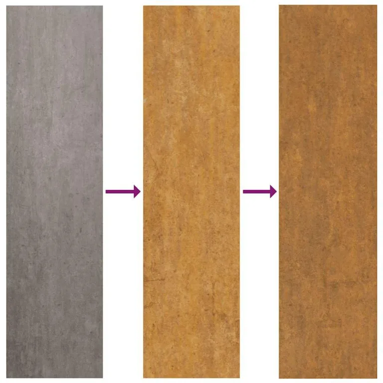 vidaXL Pflanzkübel Rostig 80x80x40 cm Wetterfester Stahl, Pflanzschale, Garten-Garten-Pflanzkübel, Outdoor-Pflanzgefäß, Hochbeet, Pflanzgefäß – Bild 9