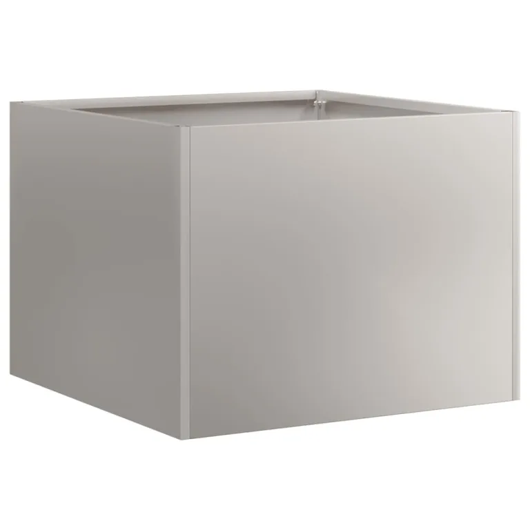 vidaXL Pflanzkübel Rostig 40x40x30 cm Wetterfester Stahl, Pflanztopf, Pflanzenständer, Hochbeet, Pflanzgefäßständer, Pflanzentablett, Gartenpflanzer – Bild 9