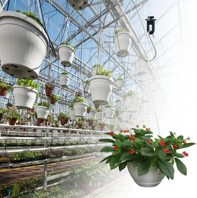 50x Gewächshausclips mit 50x S-Haken, Gewächshausclips mit hoher Tragkraft, Gartenpflanzen-Clips Pflanzenhalter Gewächshaus Clips Garten-Schattenrohr-Clips für Rankhilfe, Aufhängen, Pflanzen – Bild 8