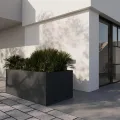 Premium Aluminium Hochbeet L 185x95x74 cm - Wetterfest, Robust & Pflegeleicht - Nut- und Feder-Hohlkammerprofile - Blumenbeet mit eleganten Design & Große Anbaufläche für Gemüse & Kräuter - Thumbnail 5