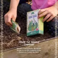 Saatgut-Set mit 6 kindgerechten BIO Gemüse- und Kräutersorten | Anzuchtset für kleine Gärtnerinnen und Gärtner | Nachhaltiges Geschenk zum Geburtstag, Einschulung, als Mitgebsel zum Kindergeburtstag - Thumbnail 4
