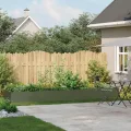 vidaXL Pflanzgefäß Olivgrün 360x80x40 cm Stahl, Pflanzschale, Garten-Garten-Pflanzkübel, Outdoor-Pflanzgefäß, Hochbeet, Pflanzgefäß, Blumenkasten - Thumbnail 2