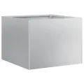 vidaXL Pflanzgefäß 40x40x30 cm Stahl verzinkt, Pflanzschale, Garten-Garten-Pflanzkübel, Outdoor-Pflanzgefäß, Hochbeet, Pflanzgefäß, Blumenkasten - Thumbnail 1