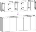 vidaXL Pflanzkübel Anthrazit 200x40x80 cm Kaltgewalzter Stahl, Pflanzschale, Garten-Garten-Pflanzkübel, Outdoor-Pflanzgefäß, Hochbeet, Pflanzgefäß - Thumbnail 8