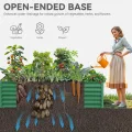 YITAHOME 2er-Set Hochbeet Metall 240x120x58cm, Hochbeete-Kit aus Verdicktem Zink-Aluminium-Magnesium-Edelstahl-Metall Hochbeete für Garten mit Stützstange & Handschuhe für Gemüse, Blumen (Grün) - Thumbnail 3