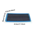 Solarpanel für Auto, Gewächshausheizung mit Solarpanel, tragbar, 30 W, mit USB, Solarheizungen für Gewächshäuser zum Trocknen und Heizen - Thumbnail 2