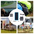 Solarpanel für Auto, Gewächshausheizung mit Solarpanel, tragbar, 30 W, mit USB, Solarheizungen für Gewächshäuser zum Trocknen und Heizen - Thumbnail 9