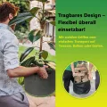 Pflanzsack 5 Stück 12l 20l 30l Vliesstoff Pflanzbeutel Stofftopf, Verdickte Atmungsaktive Stofftöpfe mit Griffe für Tomaten Pflanzen Gemüse Blumen Erdbeeren Pflanzbeutel Gewächshaus Garten Grow Bag - Thumbnail 5