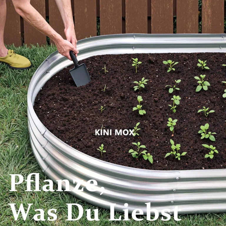 2 Stück Hochbeet Metall 240×120×29 cm Pflanzbeet Gartenbeet aus Verzinktem Stahl Pflanzkasten für Gemüse, Blumen, Kräuter, Oval, 240×120×29 cm (8x4x1 FT) 2Pcs Raised Bed – Bild 2