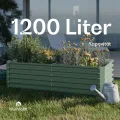 blumfeldt High Grow Straight Hochbeet, 1200 L Metall-Hochbeet Aus Wetterfestem Galvalume-Stahl Für Blumen, Kräuter & Gemüse – Rostbeständig, Offene Bodenstruktur, Einfacher Aufbau - Thumbnail 5