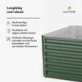 blumfeldt High Grow Straight Hochbeet, 1200 L Metall-Hochbeet Aus Wetterfestem Galvalume-Stahl Für Blumen, Kräuter & Gemüse – Rostbeständig, Offene Bodenstruktur, Einfacher Aufbau - Thumbnail 6